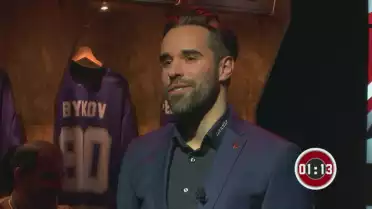 2 minutes de pénalité pour Etienne Froidevaux, du HC Bienne