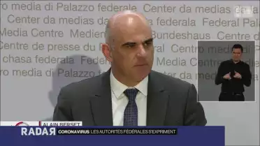 Conférence de presse d&#039;Ignazio Cassis et d&#039;Alain Berset.