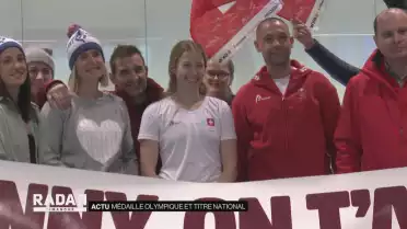 Médaille olympique et titre national