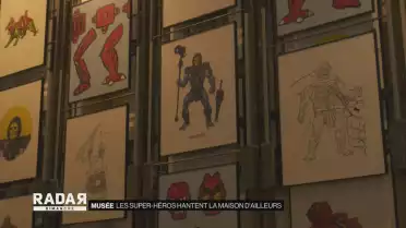 Les super-héros hantent la maison d&#039;ailleurs