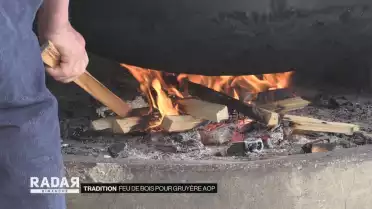 Gruyère au feu de bois
