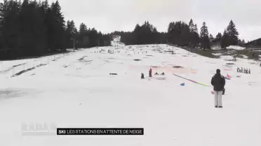 Les stations en attente de neige