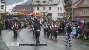 Des confettis en berne