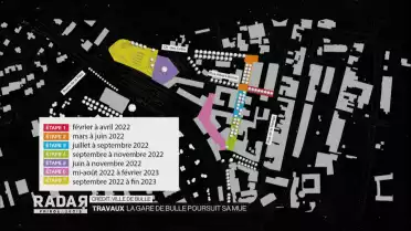 La gare de Bulle poursuit sa mue