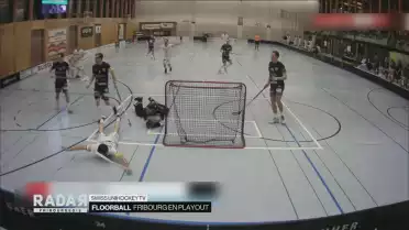 Floorball Fribourg en playout