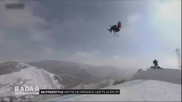 Mathilde Gremaud en or!