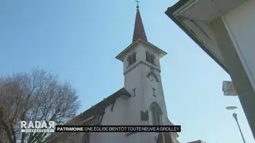 L&#039;église de Grolley se refait une beauté