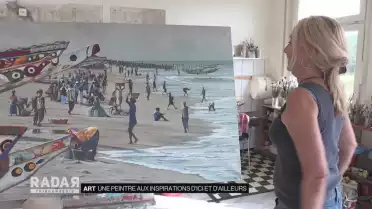 Une peintre aux inspirations d&#039;ici et d&#039;ailleurs