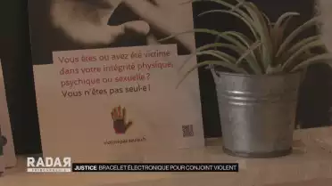 Bracelets électroniques pour conjoints violents