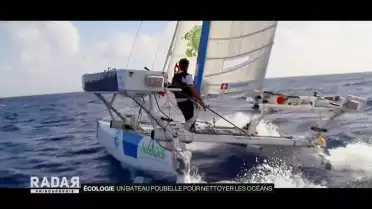 Un bateau poubelle pour nettoyer les océans