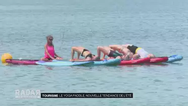 Le yoga paddle, nouvelle tendance de l&#039;été