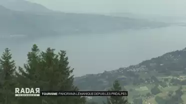 Panorama lémanique depuis les préalpes