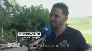 Un club sportif s&#039;empare des jardins du château