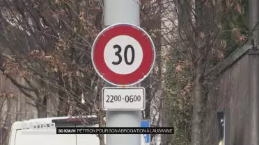30 km/h : Pétition pour son abrogation à Lausanne