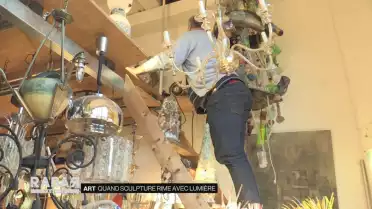 Quand sculpture rime avec lumière