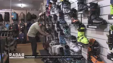 Pandémie, les stocks des enseignes de sport toussent