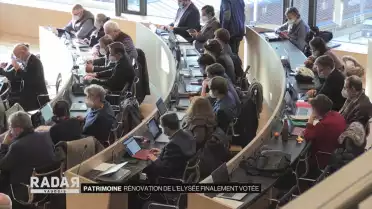Rénovation de l&#039;Elysée finalement votée