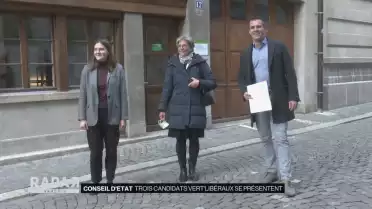 Conseil d&#039;Etat: trois candidats Vert&#039;Libéraux se présentent
