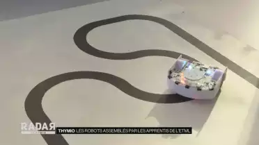Les robots Thymio assemblés par les apprentis de l&#039;ETML