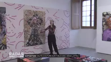 Haute couture sur toile avec Xénia Laffely