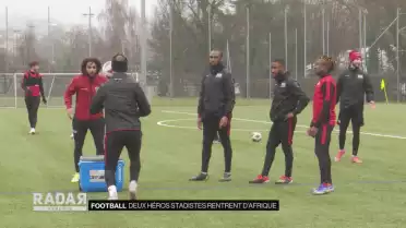 Football : Deux héros stadistes rentrent d&#039;Afrique
