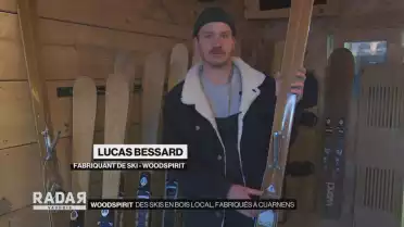 WOODspirit - Des skis en bois local, fabriqués à Cuarnens