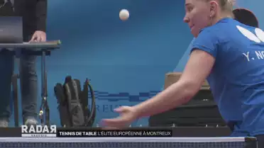 L&#039;élite européenne du tennis de table à Montreux