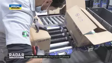Aide humanitaire, des camions partis du CHUV vers l&#039;Ukraine
