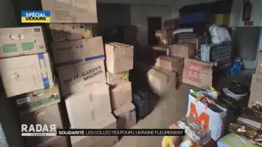 Les collectes pour l&#039;Ukraine fleurissent