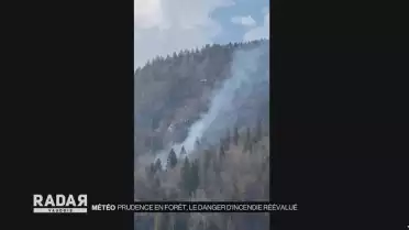 Prudence en forêt, le danger d&#039;incendie réévalué