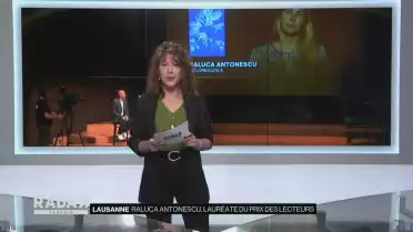 Raluca Antonescu, lauréate du Prix des lecteurs