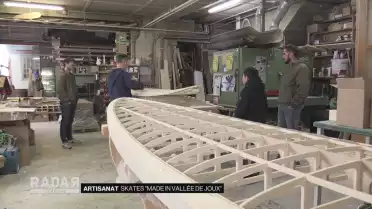 Skates &quot;made in Vallée de Joux&quot;