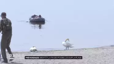 Préverenges, bientôt la fin des poubelles sur la plage