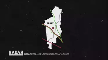 Prilly se noie sous les échafaudages
