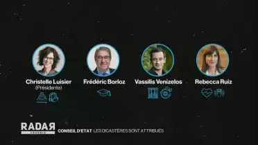 Les dicastères sont distribués