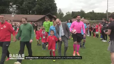 Intégration : le FC Espérance défie le FC Grand Conseil