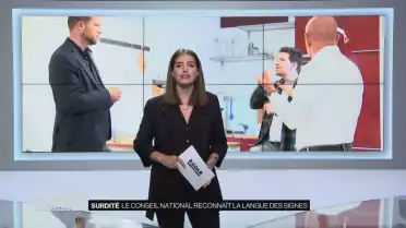 Le Conseil National reconnait la langue des signes