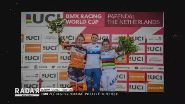 Zoé Claessens signe un doublé historique