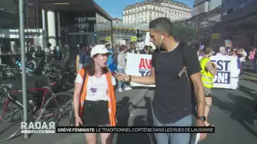 Au cœur de la grève féministe