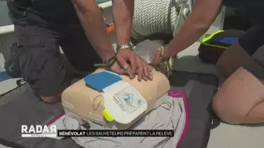 Les sauveteurs préparent la relève
