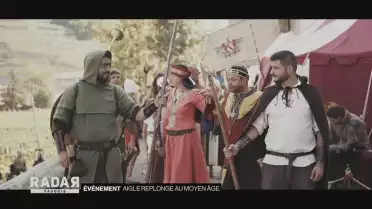 Aigle replonge au Moyen-Âge