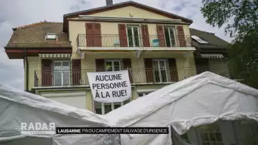 Fin du campement sauvage d&#039;urgence