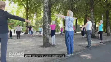 Des seniors lausannois en forme