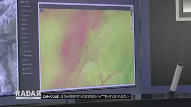 Le canton atteint le niveau 4 de canicule.