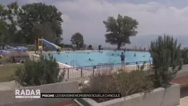 Les bassins morgiens sous la canicule