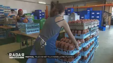 Paléo se met à la vaisselle réutilisable