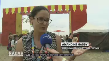 Paléo retrouve ses 9&#039;000 campeurs
