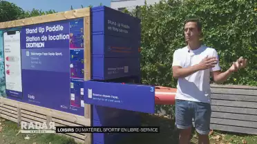 Du matériel de sport en libre-service