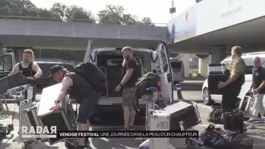 Un jour dans la peau d&#039;un chauffeur du Venoge Festival