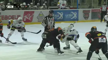 Hockey : Fribourg - Kouvola 3ème tiers